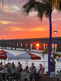 Sunset at Seven Mile Bridge