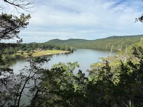 Cliff bench view