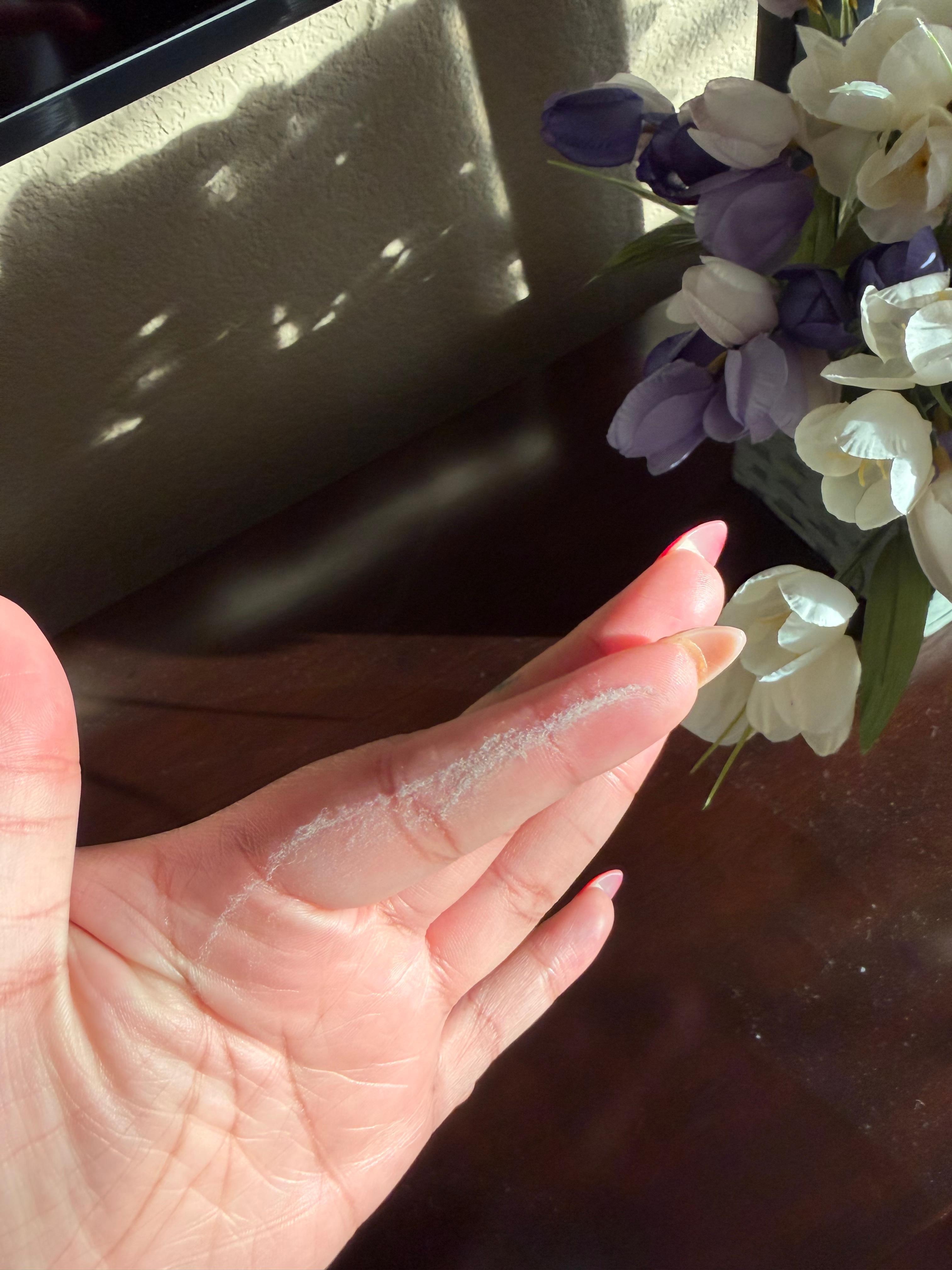 Thick dust in upstairs master room