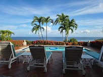 Great view from the covered patio