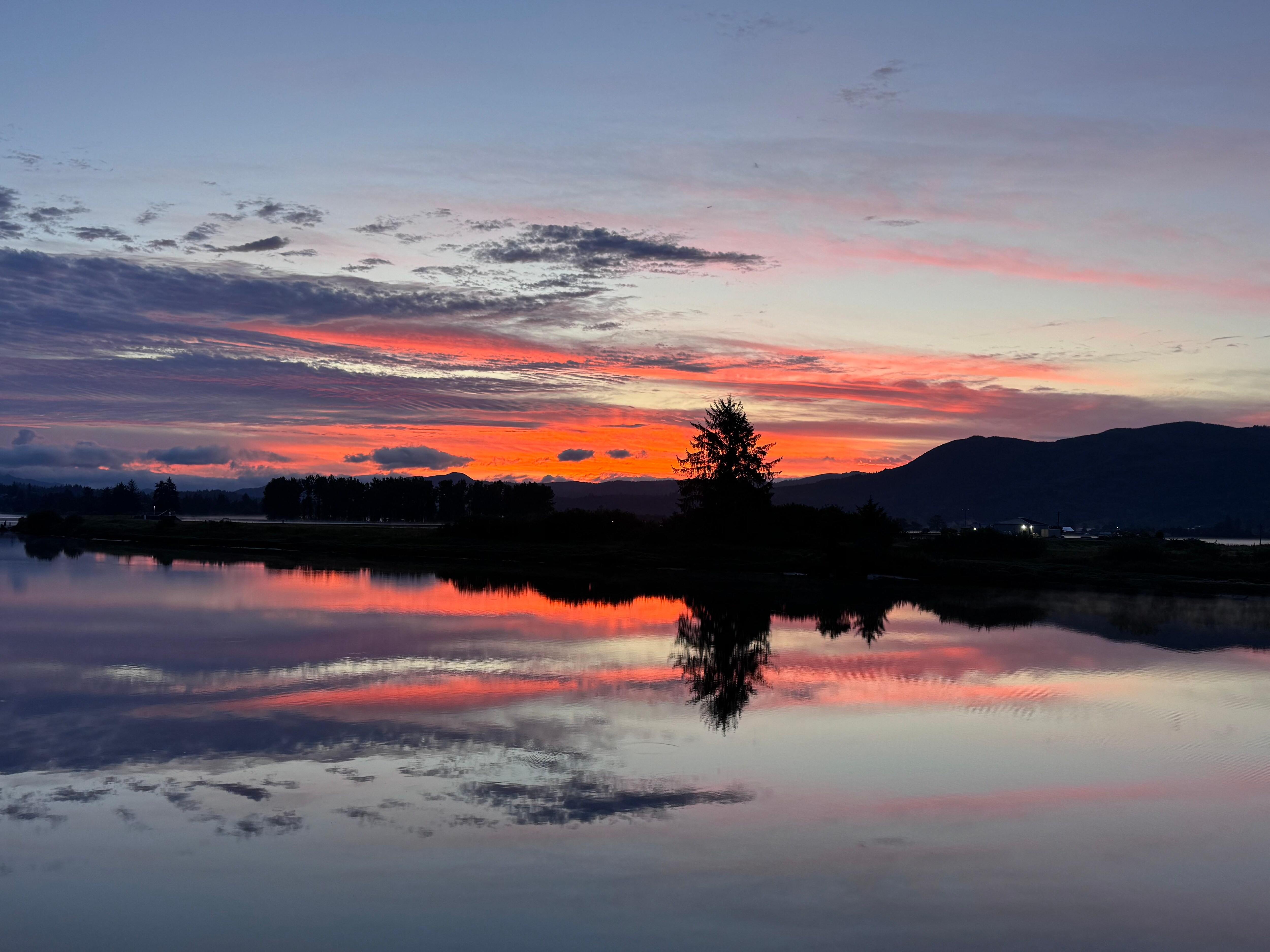 Stunning sunrise