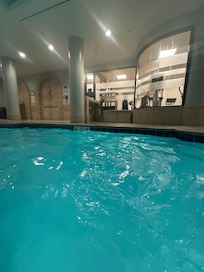 At the pool next to the gym.. gym also have water dispenser. Awesome!