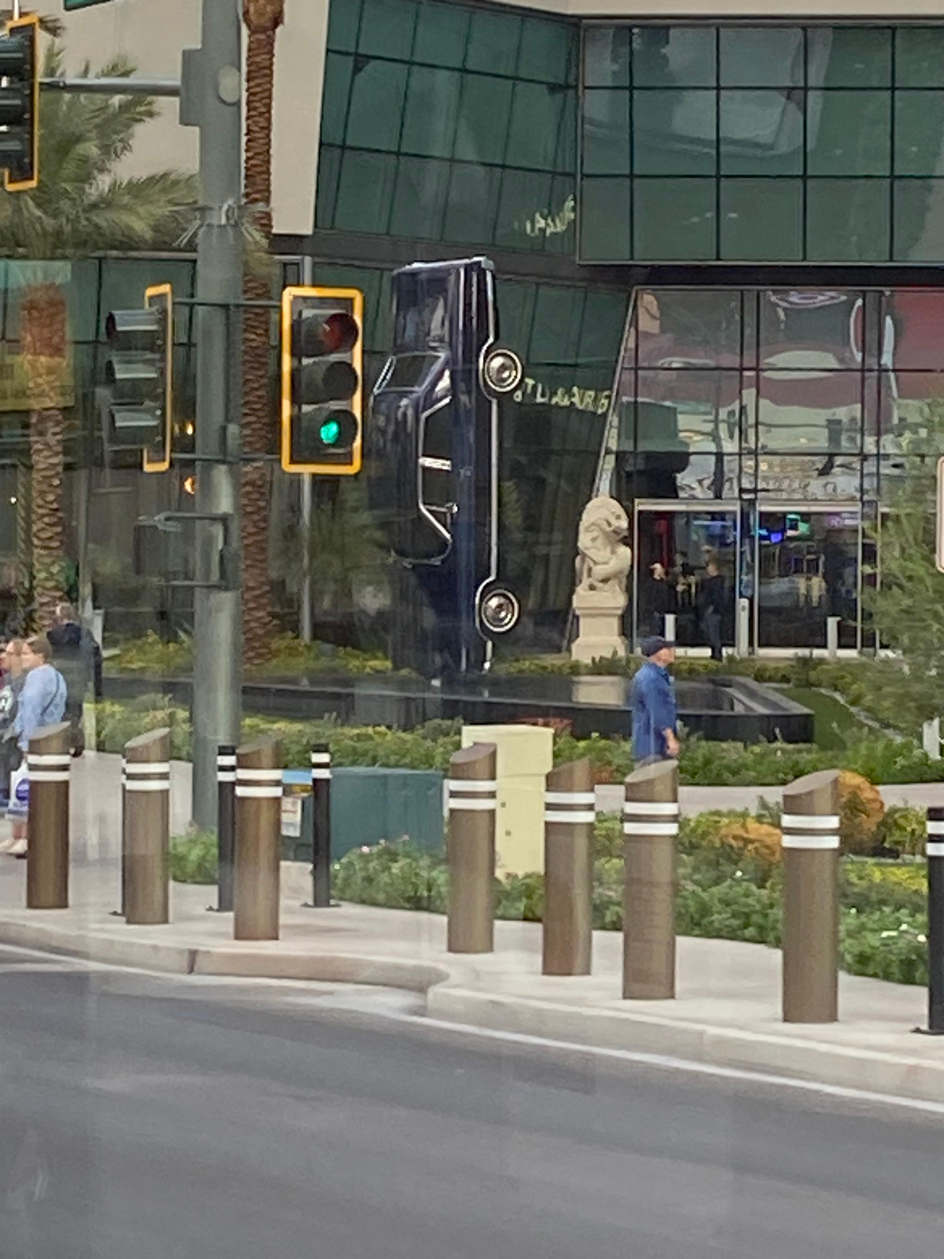 Front, car is hard to see both day and night…needs more lights at night.