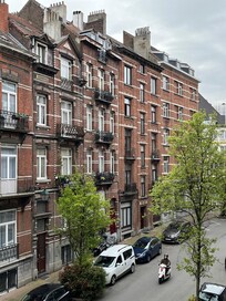 The view from the bedroom balcony.