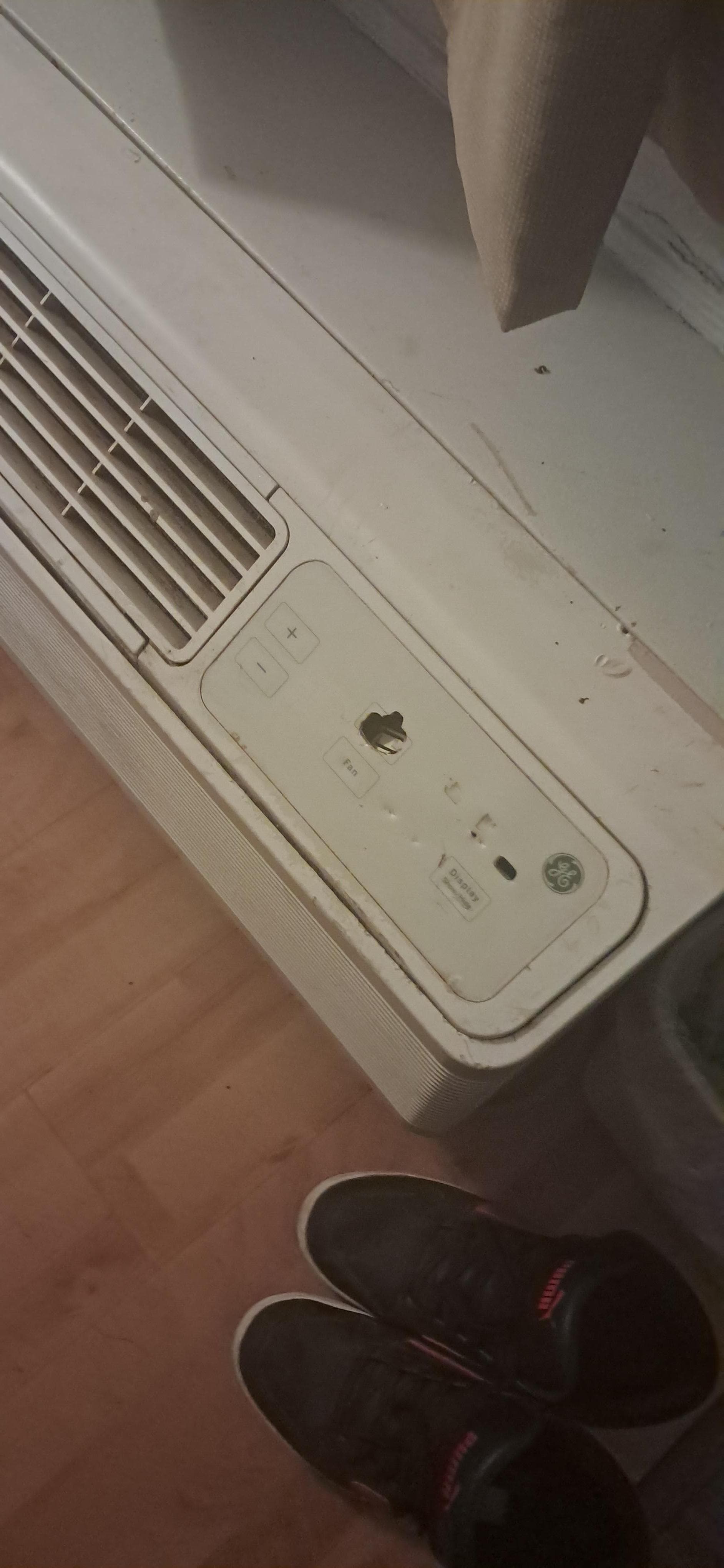 Button damage. Had to unplug to turn off