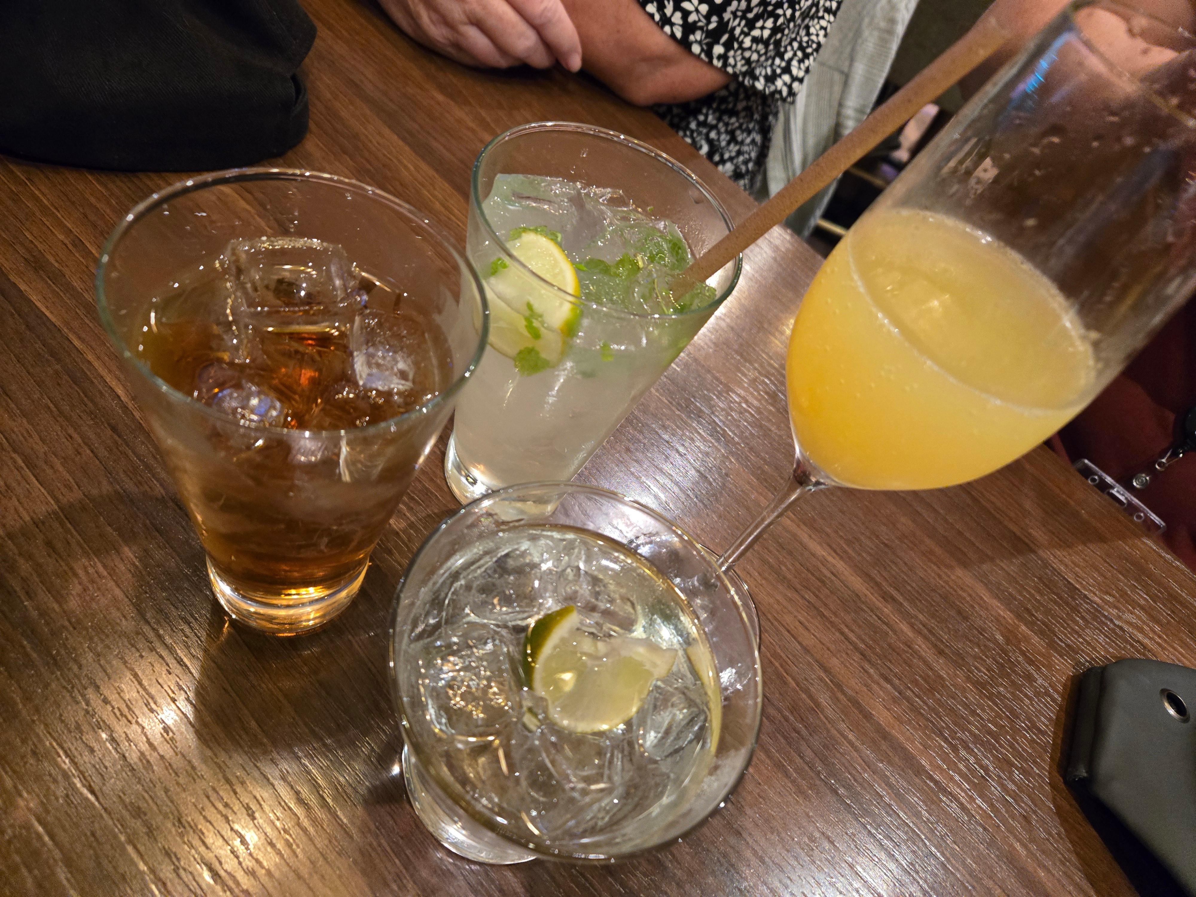 Great variety of drinks!