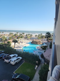 View from our balcony