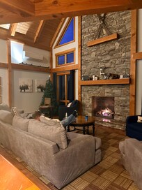 Main living space, so cozy and spacious!