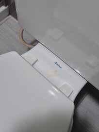 Dirty toilet