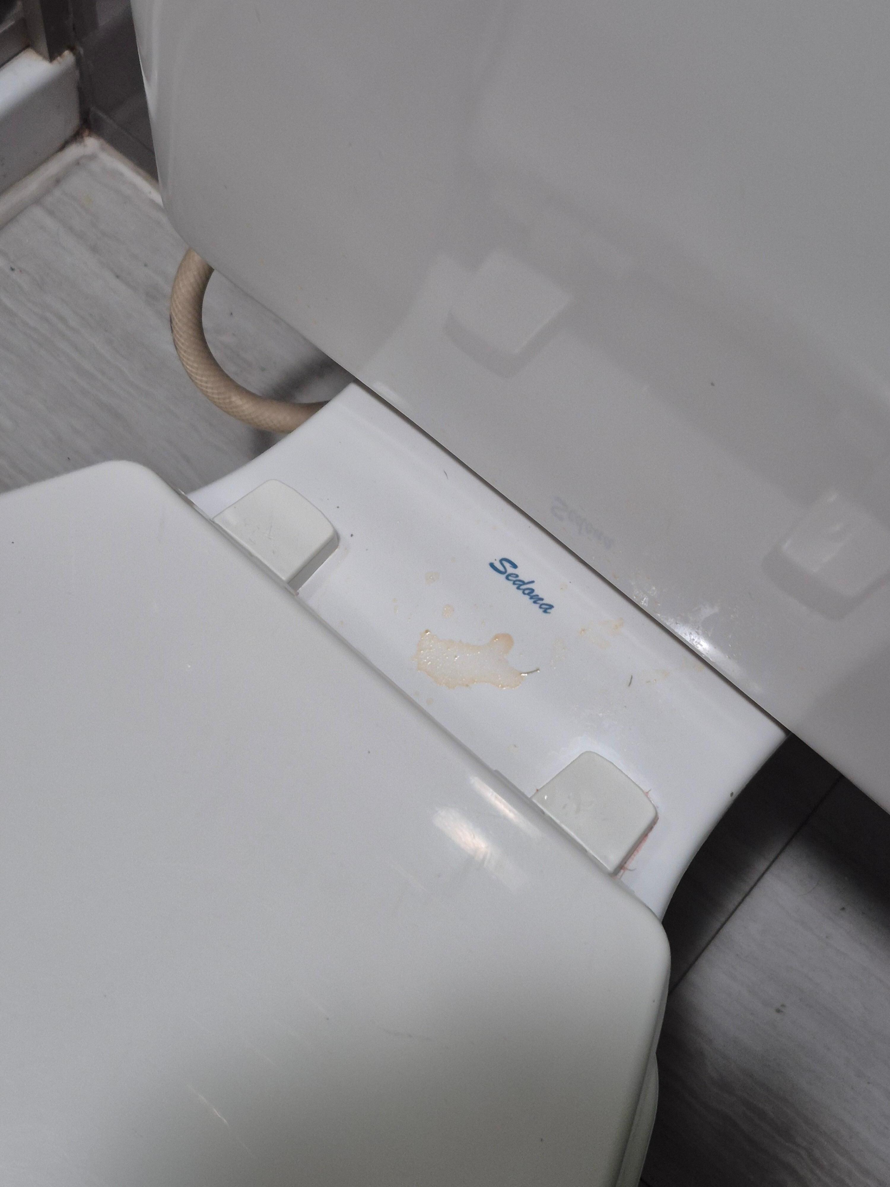 Dirty toilet