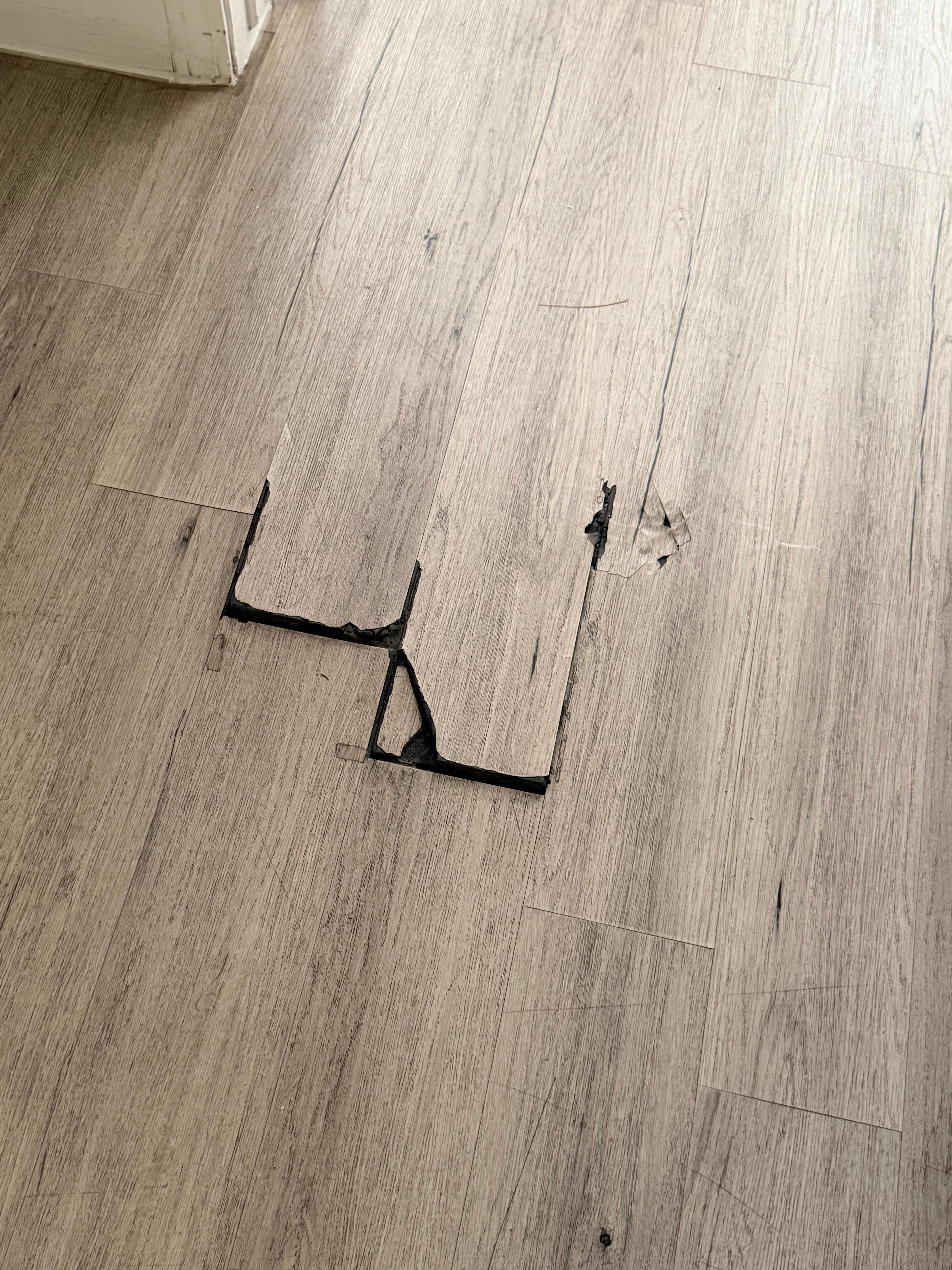 Flooring is a trip hazard 