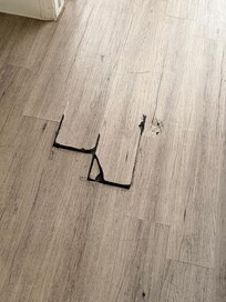 Flooring is a trip hazard