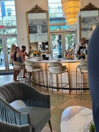great atmosphere when checking in