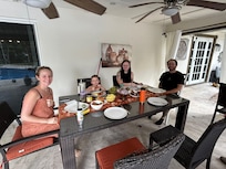 The outside dining area was a great bonus.