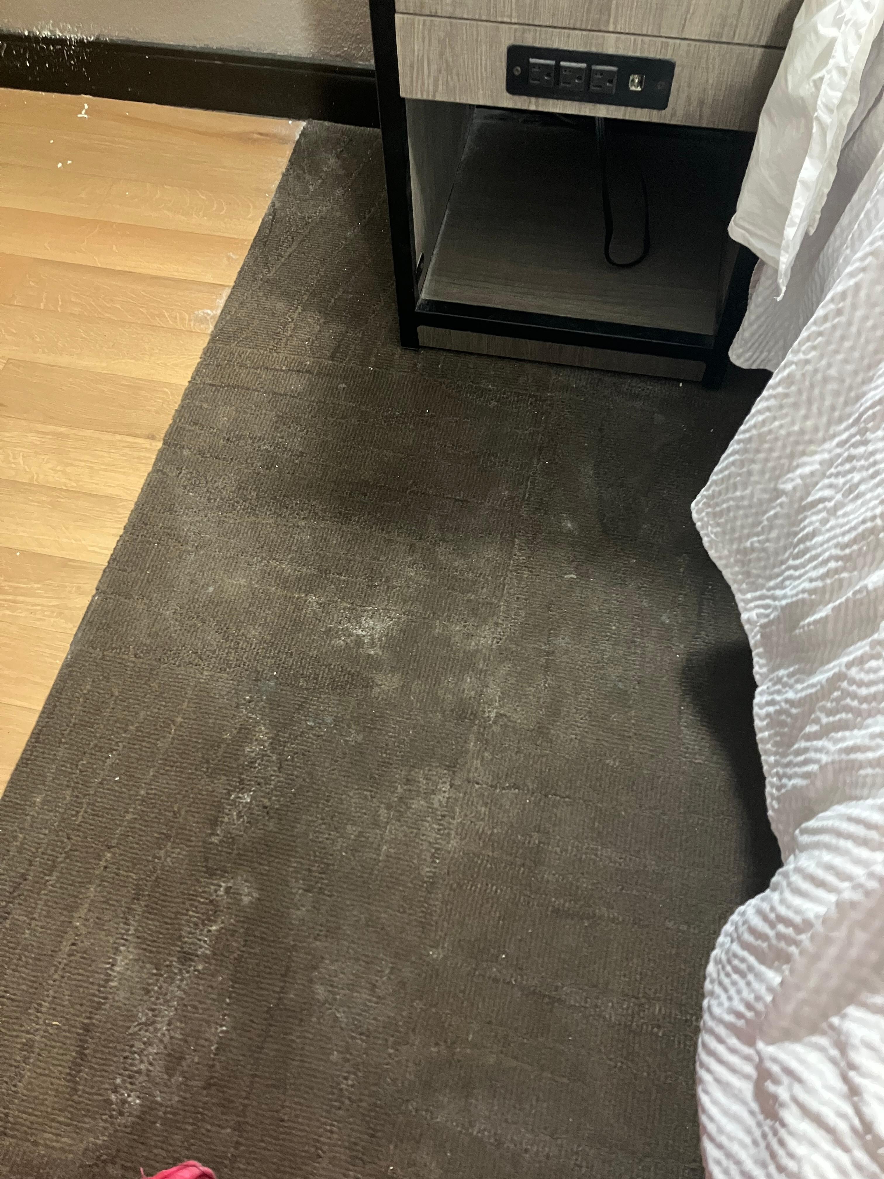 Ominous white stains 