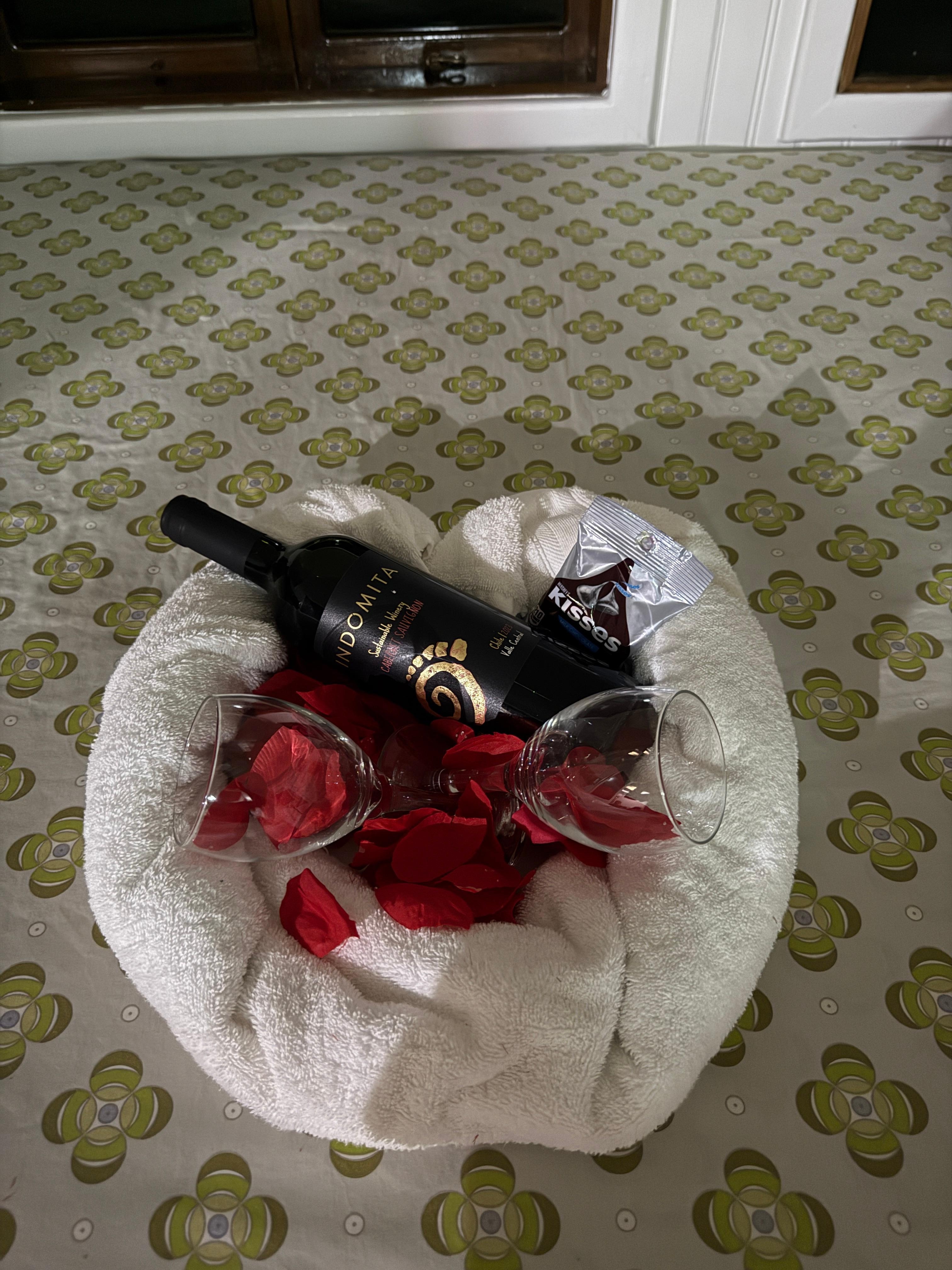 Our sweet surprise from Tina