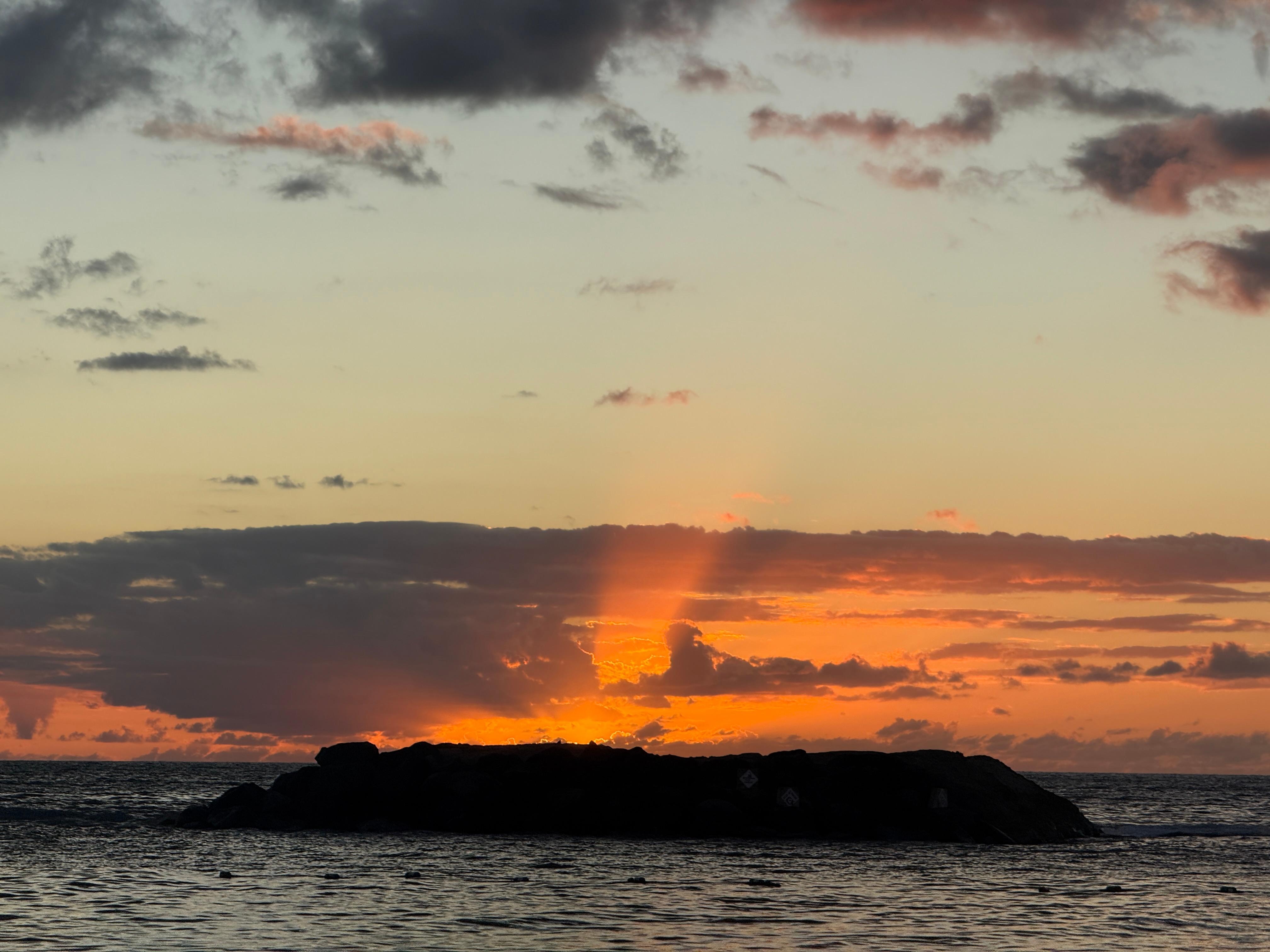 Sunset at the Lagoon.