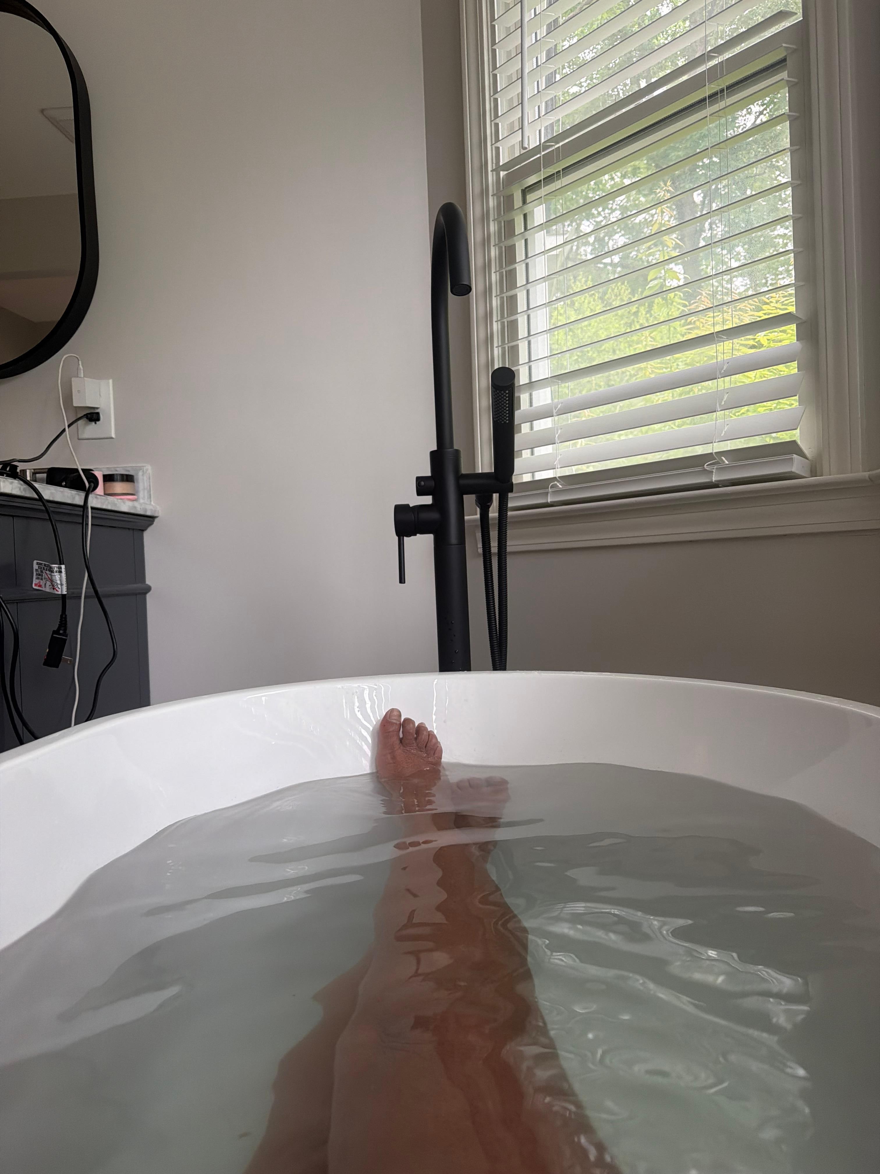 Relaxation with Epsom salt