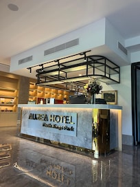 Reception at the hotel