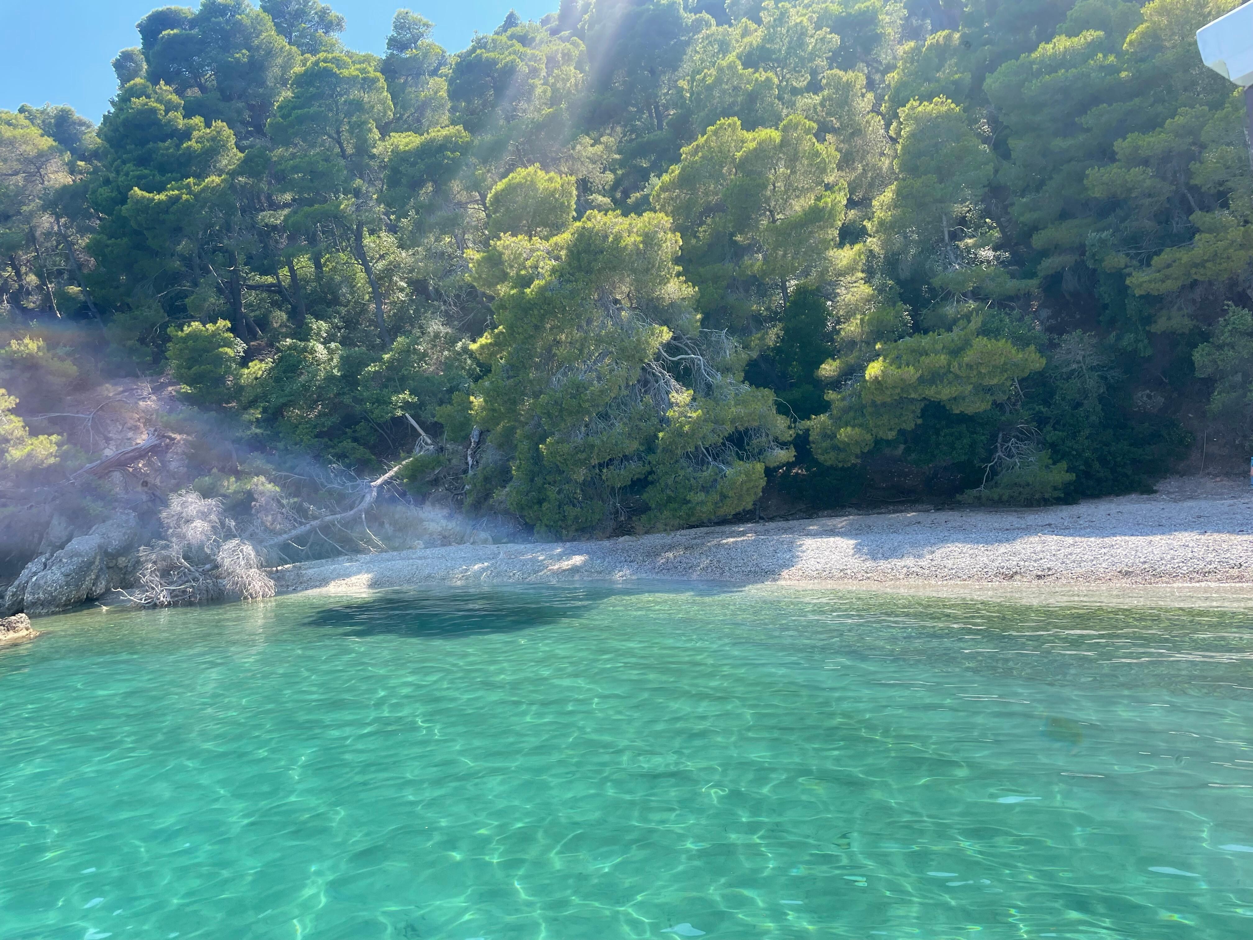Nearby beach