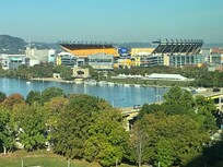 River view and Acrisure Stadium