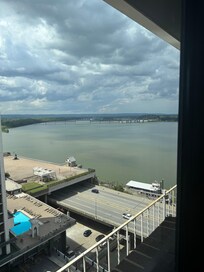 View from our room.