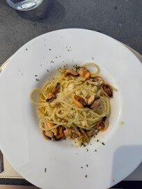 Delicious pasta dish from the hotel’s pool bar