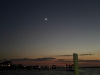 Evening/night view from dock