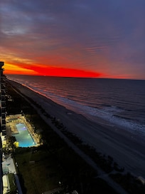 From the balcony