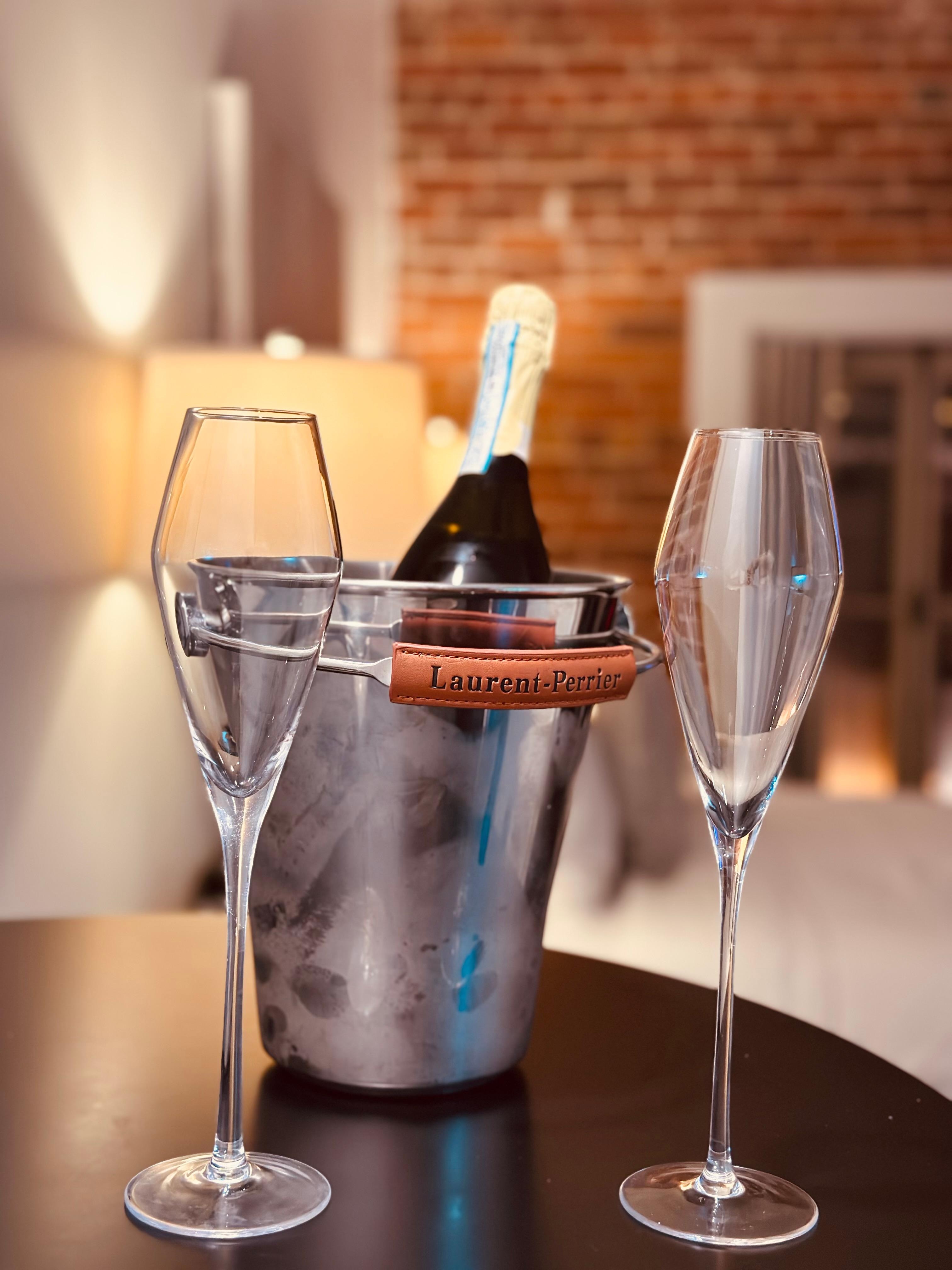 Book a room with complementary Bubbles! 