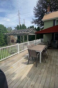 Back deck area