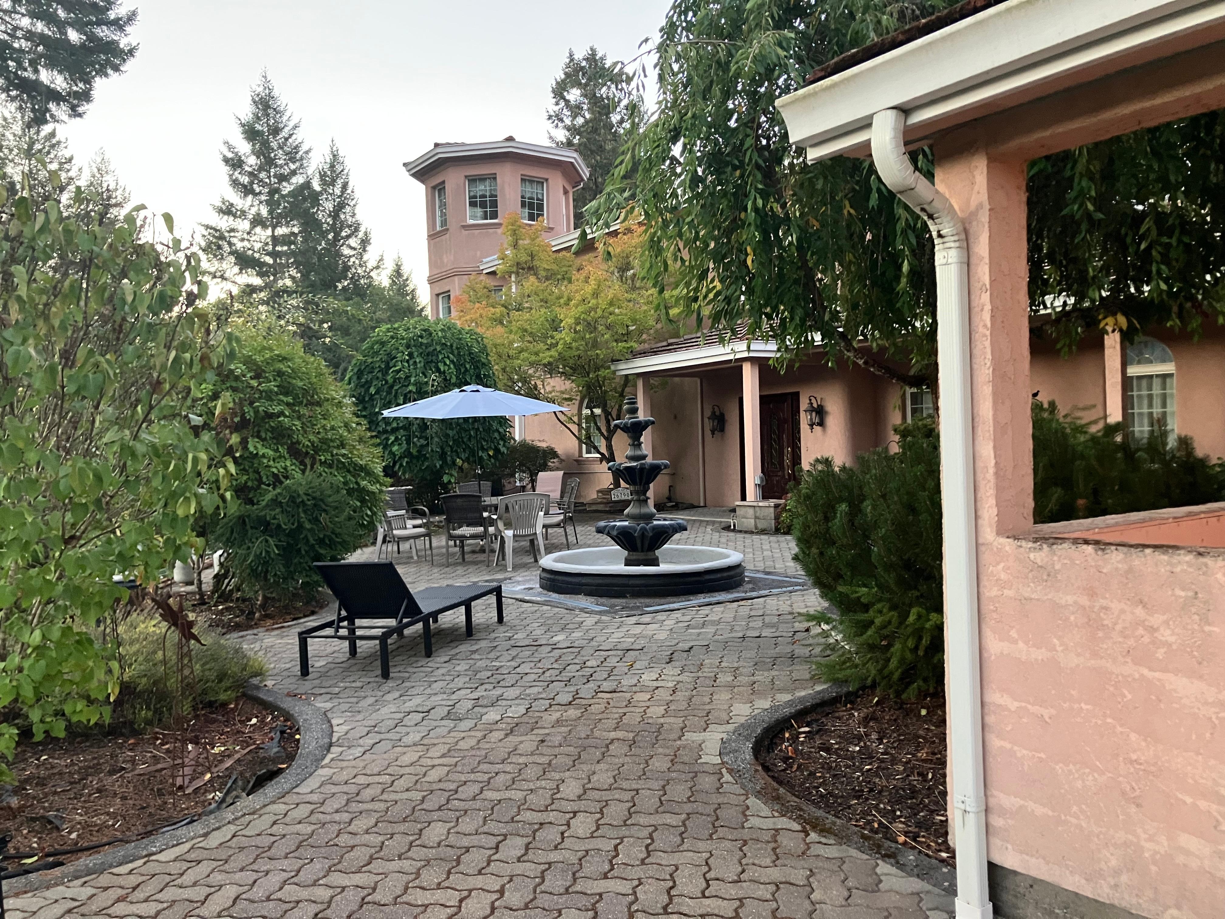 The “Castle” courtyard…