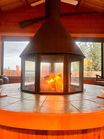 Amazing fireplace