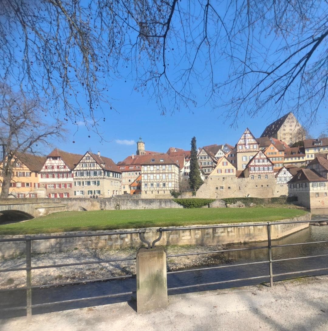 Ansicht Altstadt Schwäbisch Hall- 3 Minuten Fußweg vom Hotel 
