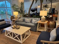 One area to sit in the lobby! So cozy everywhere