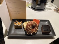 A lovely birthday gesture from the staff