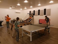 The game room was fun!