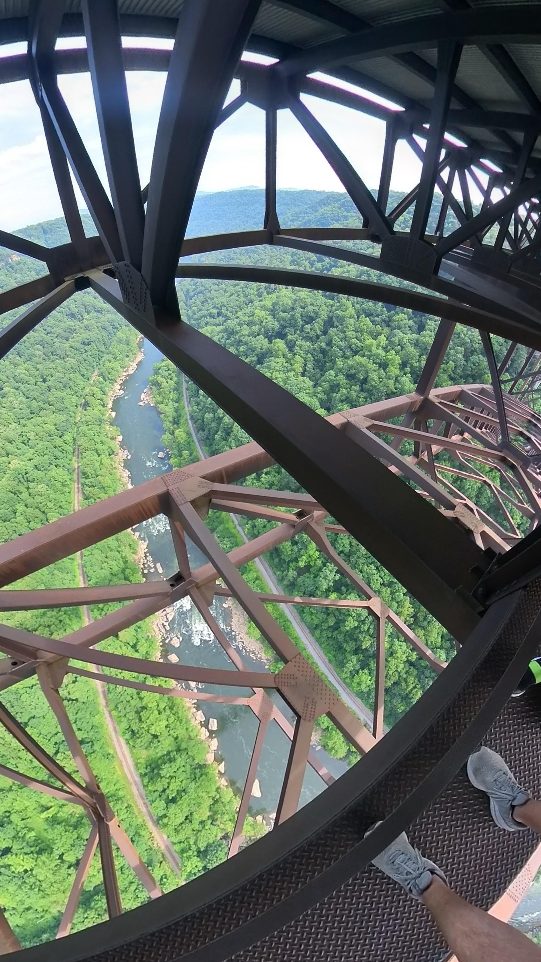 Bridge walk. 