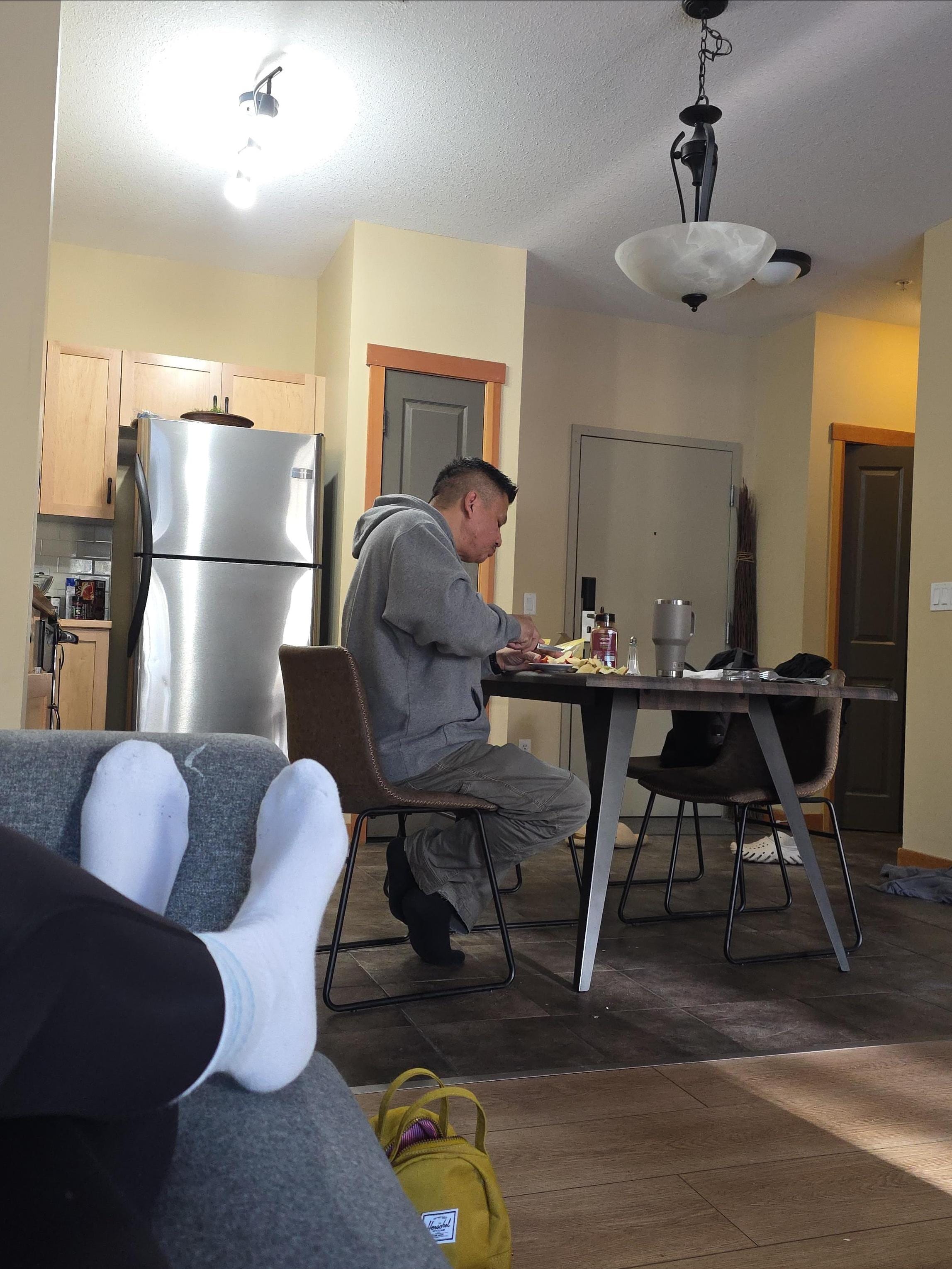 Kitchen was great for making meals and snack prepping for the days adventure 