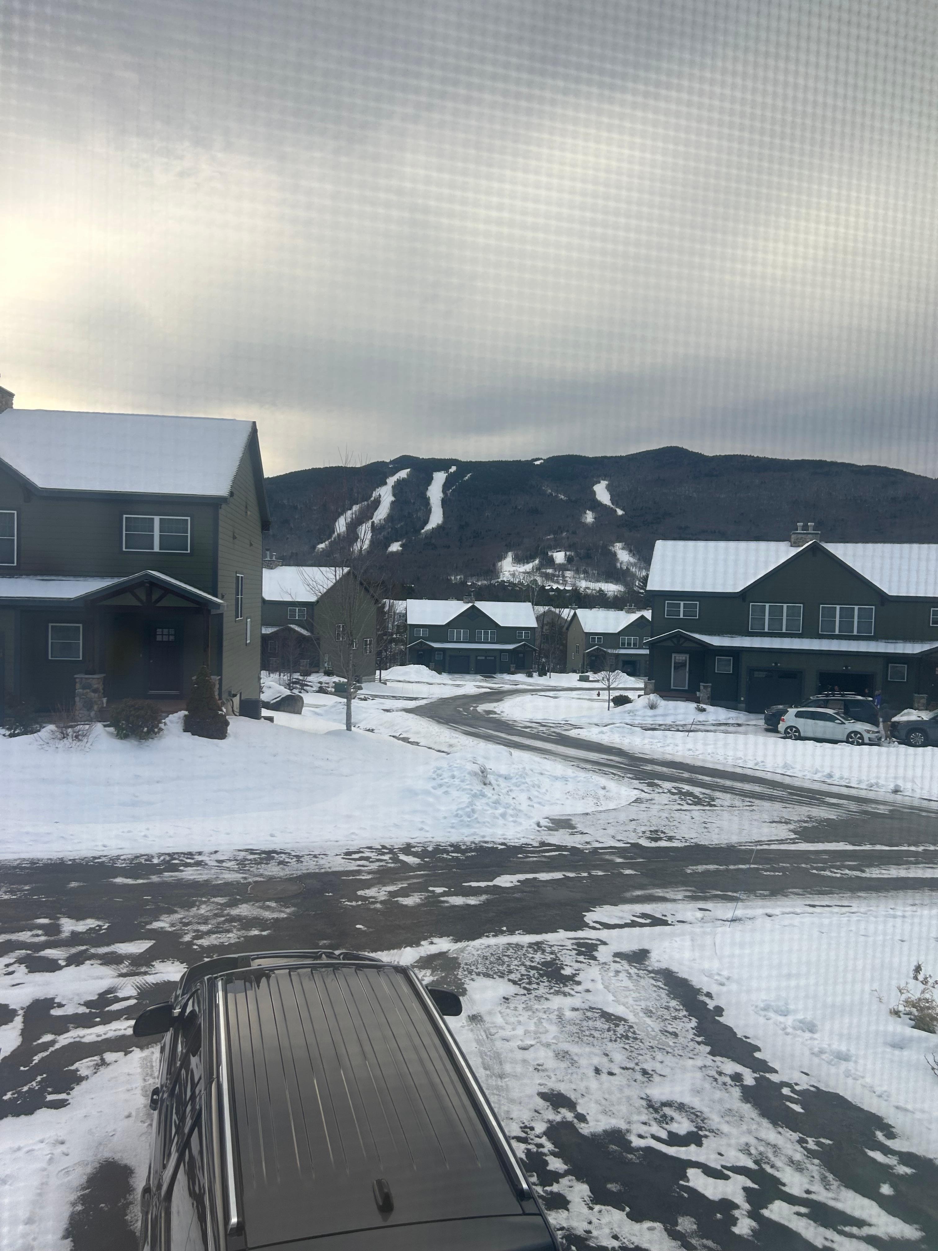 View from the living room window