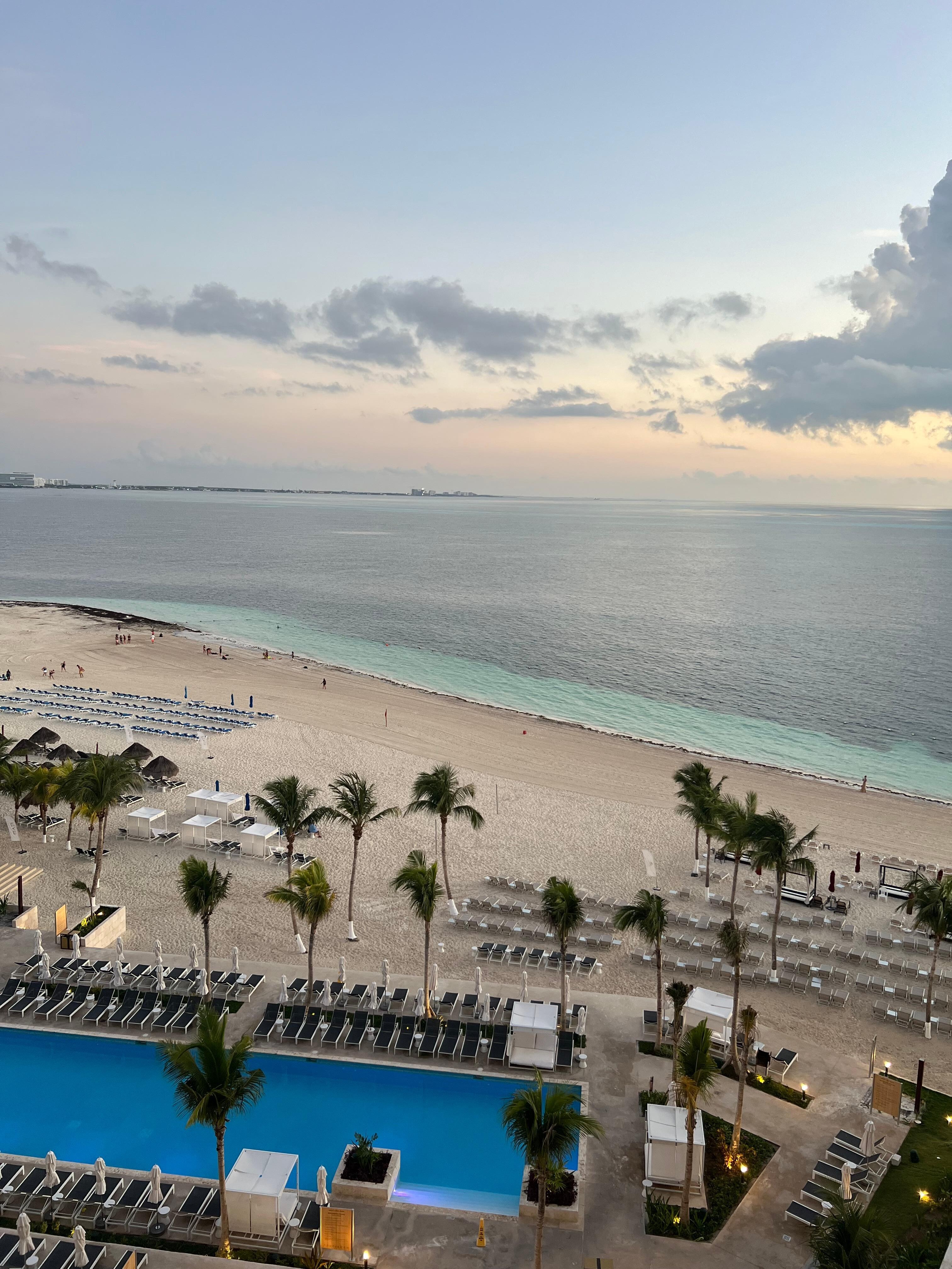 View from our balcony 