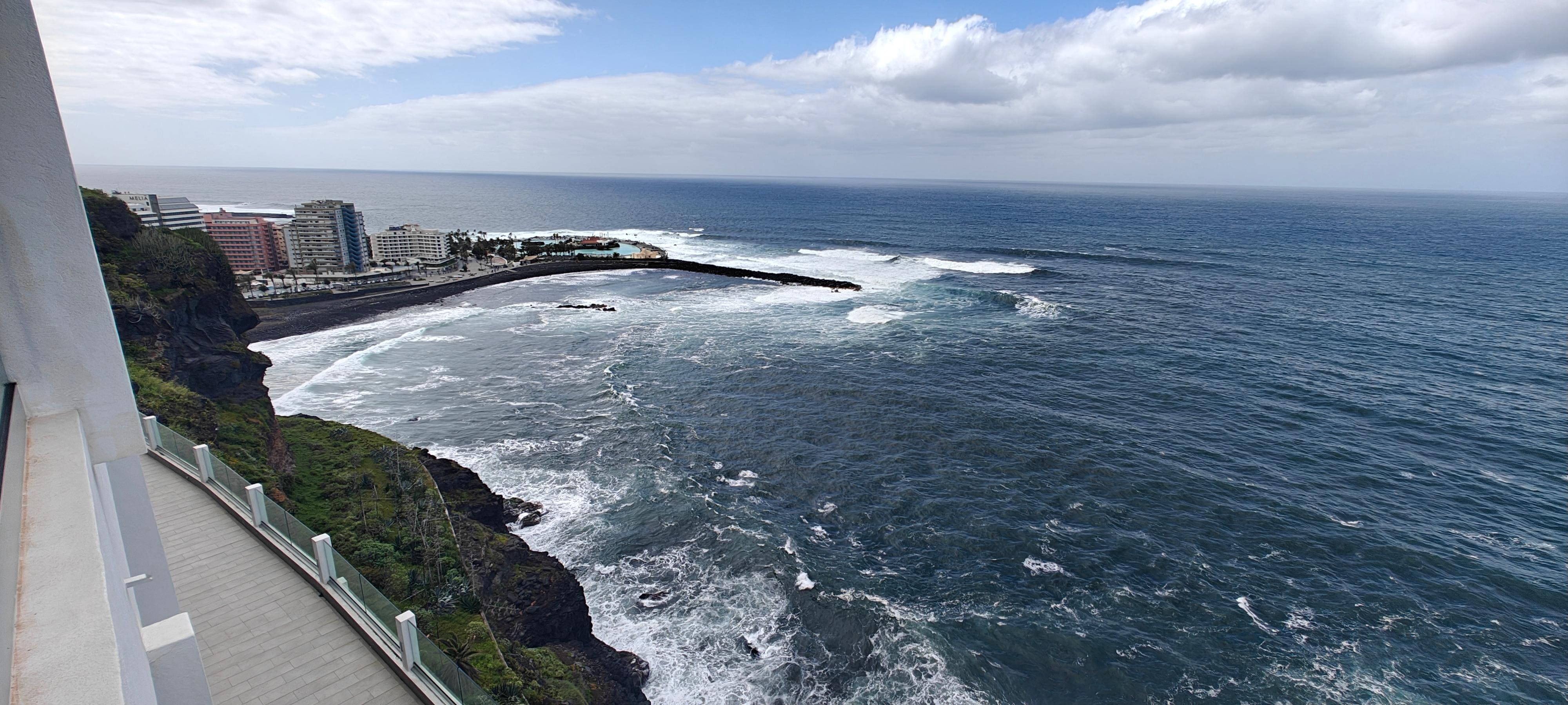 view from our room on the 9th floor.