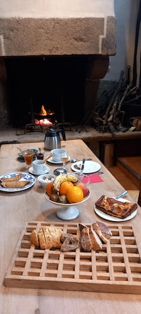 Schönes Ambiente, wunderbaresFrühstück