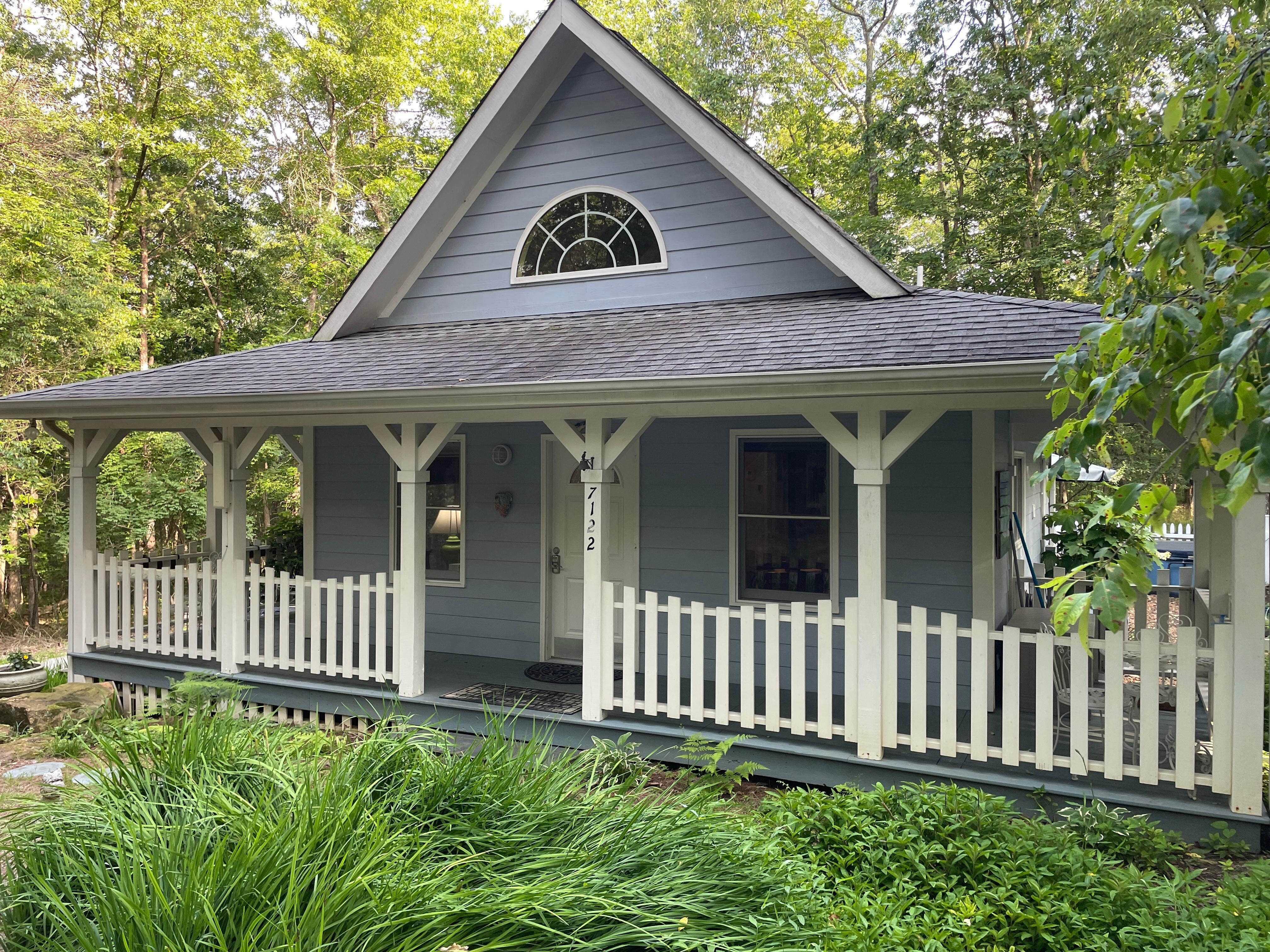 Front of cottage