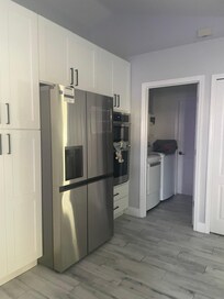 Appliances are high-end n easy to work. Love the laundry area