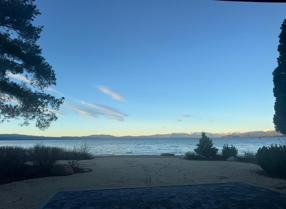 View from the side window.