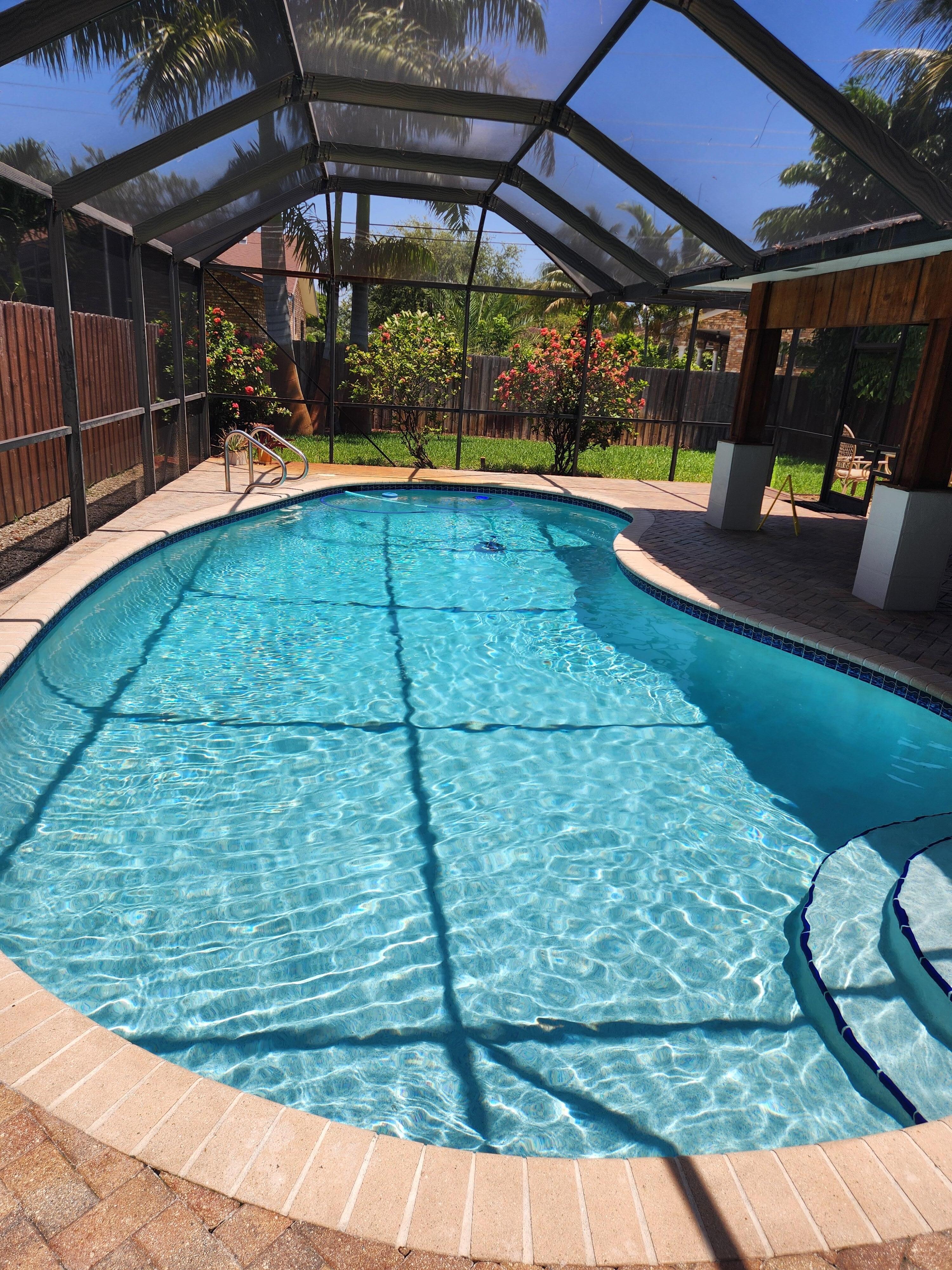 Pool side