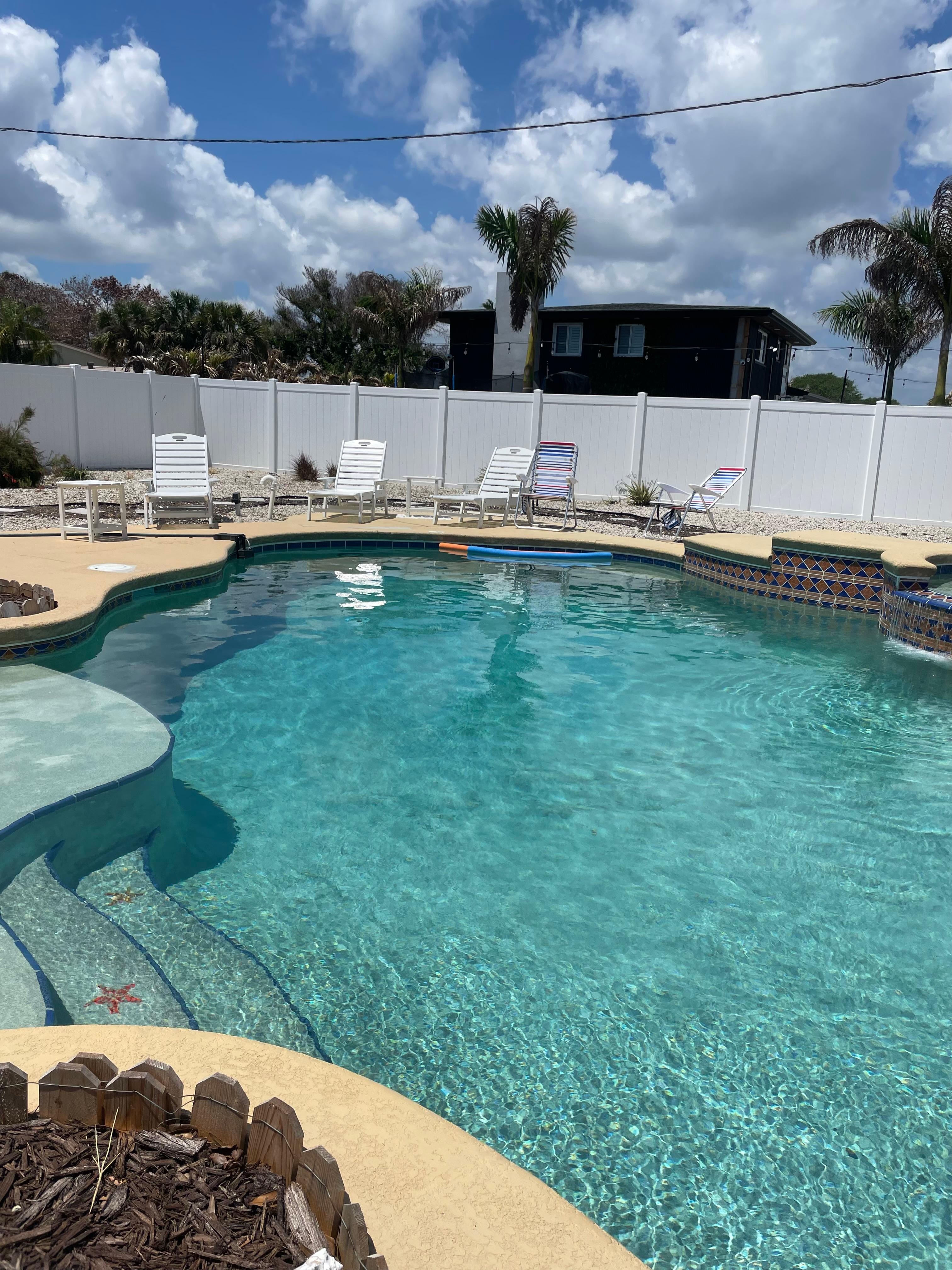 Pool area