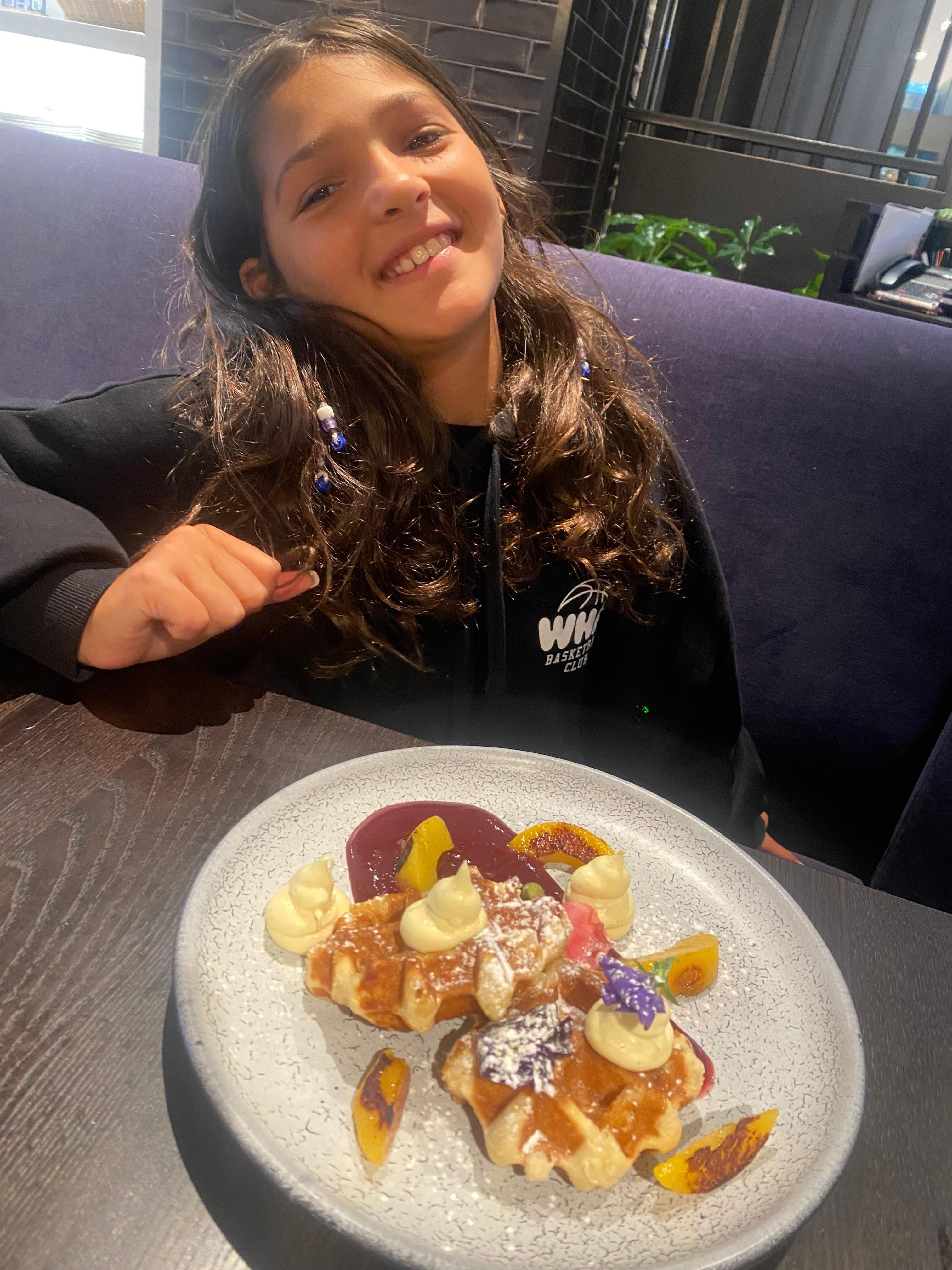 Waffles for brekkie!