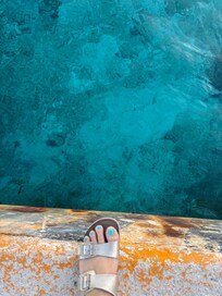 The Bluest water!